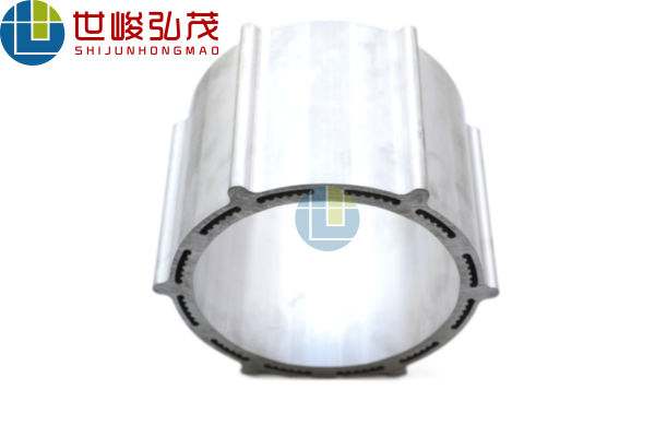 新能源汽車(chē)水冷電機(jī)外殼鋁型材1